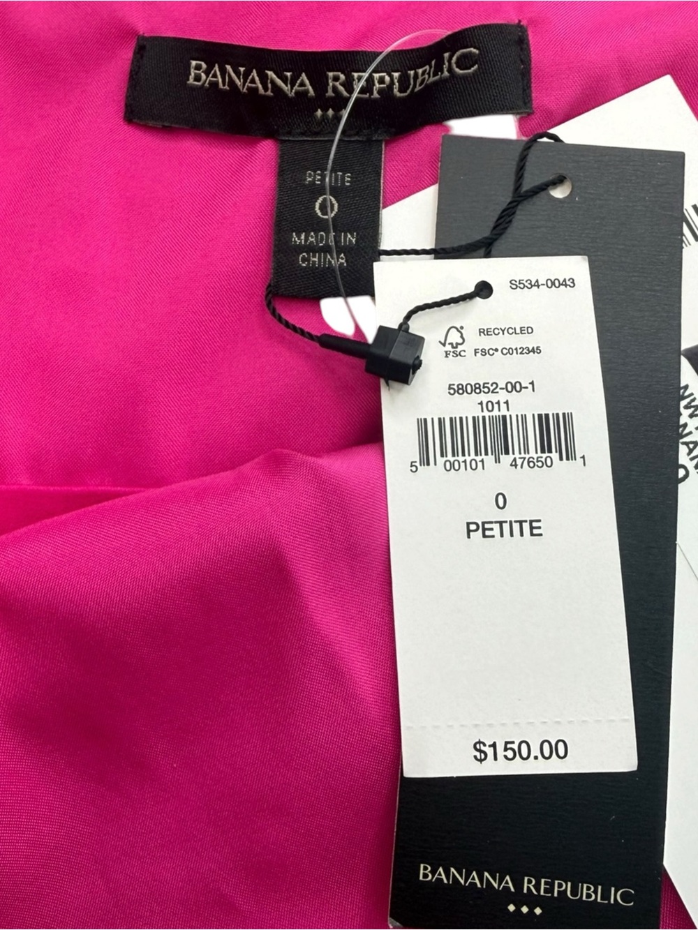 Banana Republic NWT Pink Satin Halter Maxi Dress Size 0P A0843 - Picture 6 of 9
